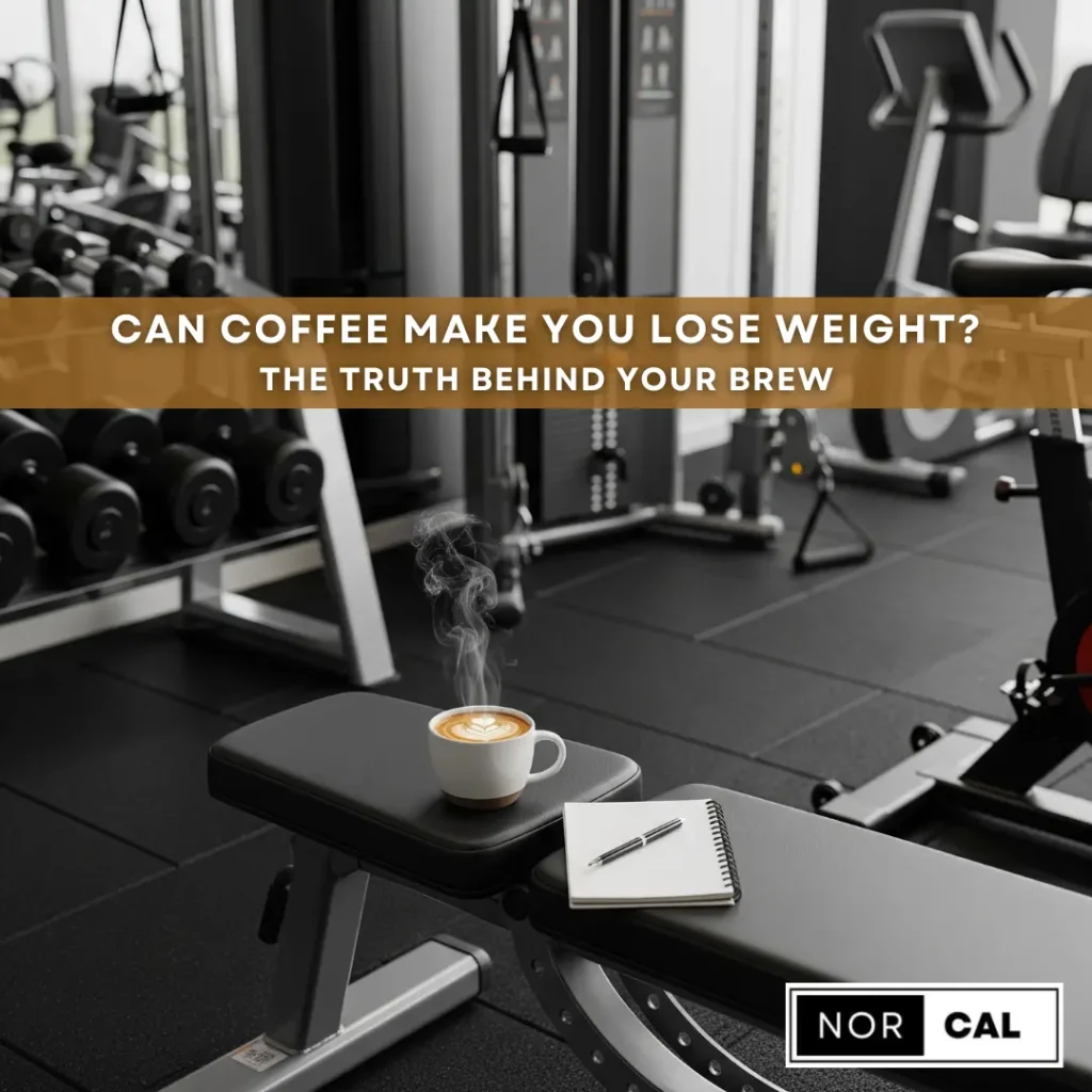 Fitness notes and reflections paired with coffee at Norcal Coffee Shop Cebu